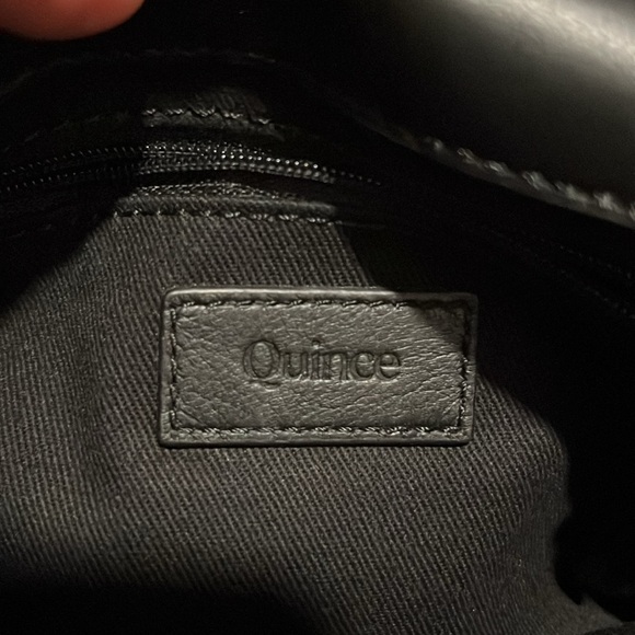 Quince Italian leather convertible crossbody - Picture 3 of 5